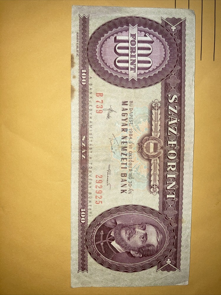 Hungary 100 Florint 1984