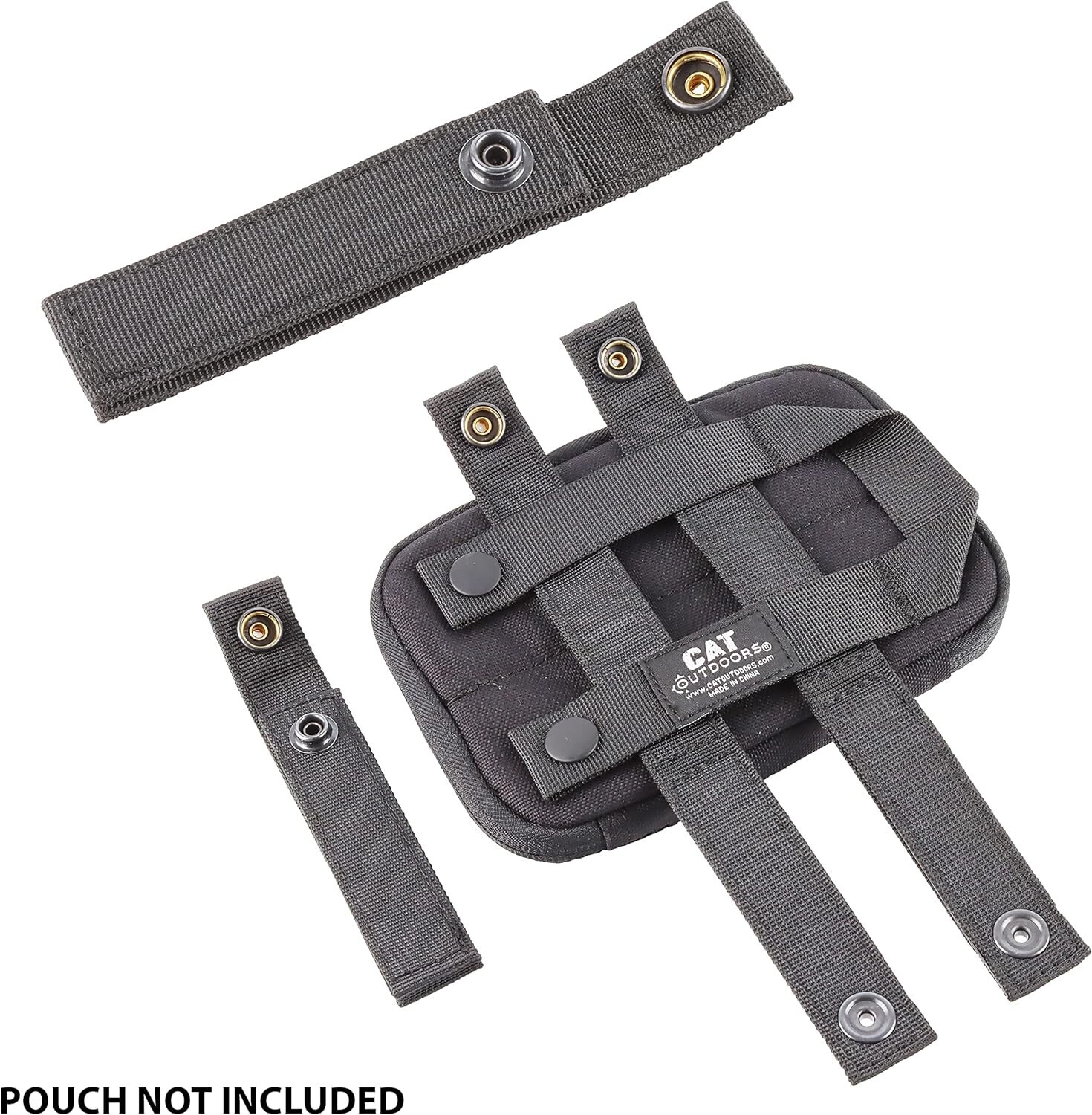 CAT Outdoors MOLLE Straps with Snaps Tactical - 4 piece Strap Connectors