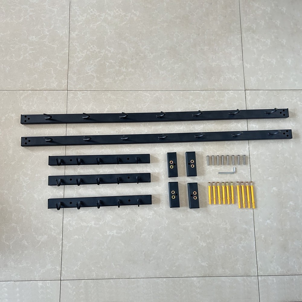 Storage Rack for Lat Pulldown Attachments Wall Mounted Lat Pull Down Bar for Gym