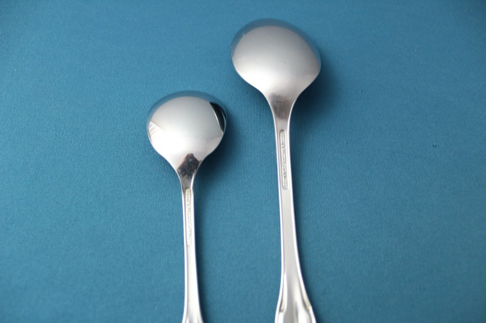 Reed & Barton MODERN PROVINCIAL Serving (2pc Set) Tablespoon / Sugar Stainless
