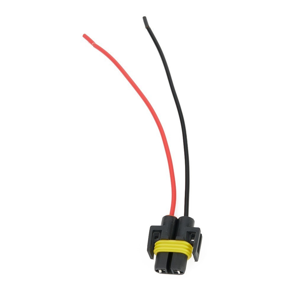 Connector Harness Socket Headlight Extension Fog Light H11 H8 Heavy Duty