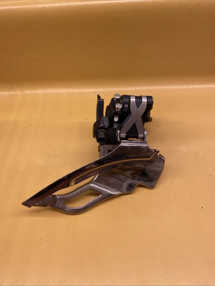 Shimano XTR FD-M971  Triple Dual Pull 34.8mm High Clamp Front Derailleur