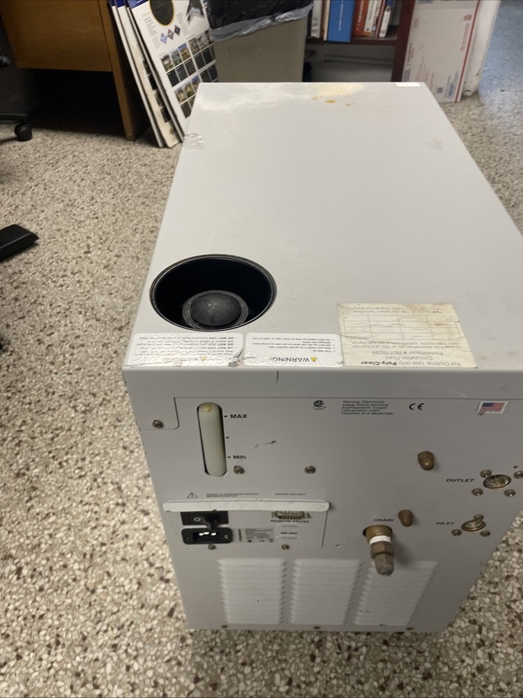 polyscience chiller Model No772036 Environmental Control System