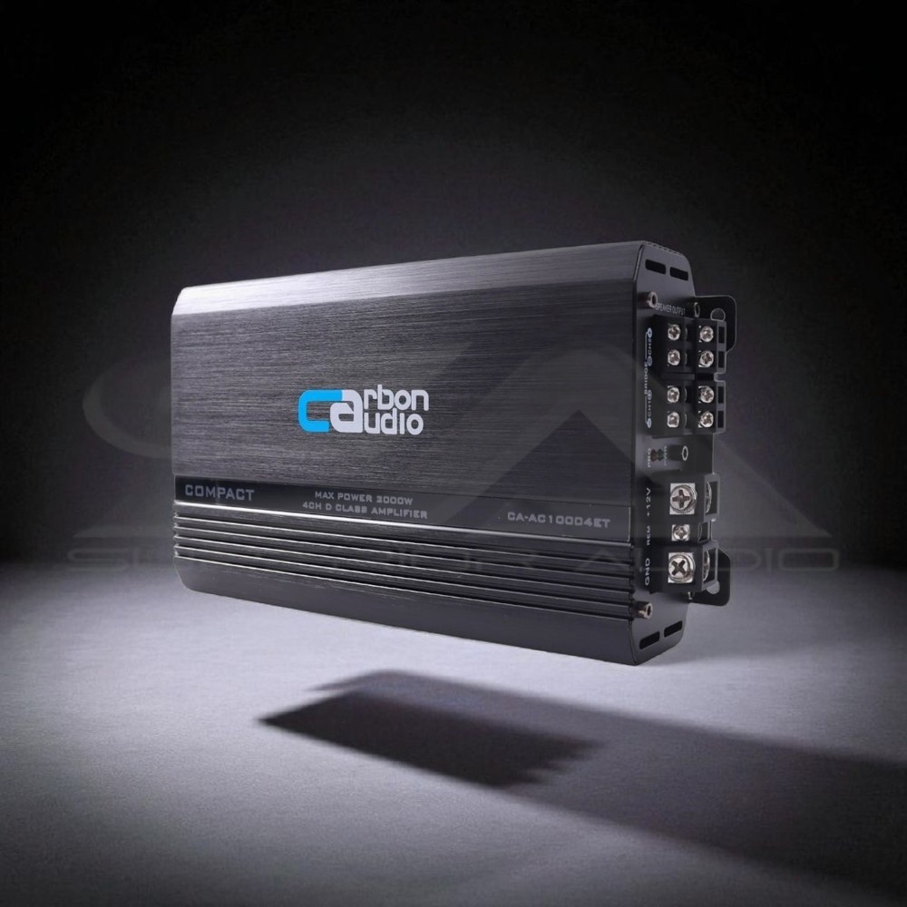 CARBON AUDIO - CA-AC10004ET 4-CHANNEL COMPACT DESIGN 2000W MAX CLASS-D