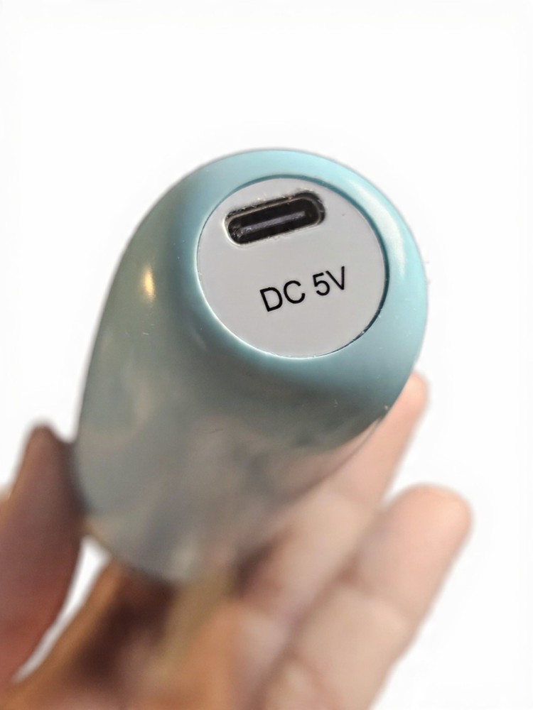 Replacement Wireless Microphone for Mini Karaoke Machine (Blue) Mic ONLY