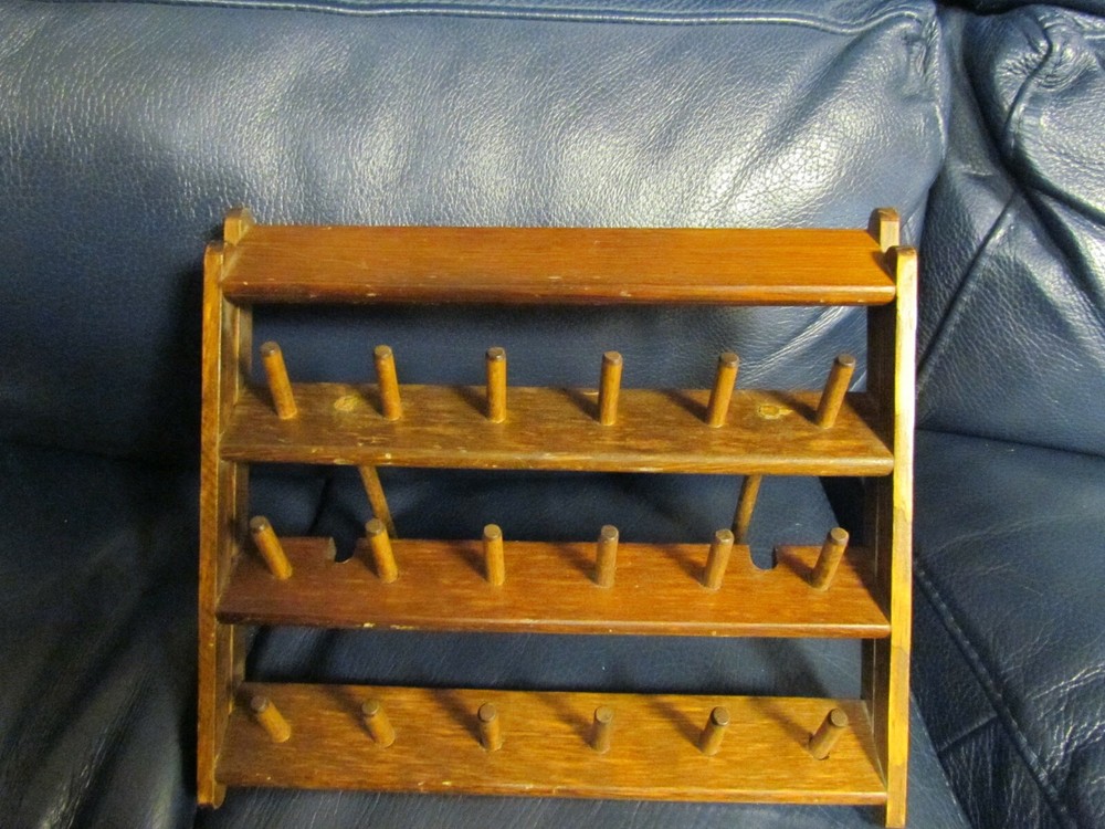 Vintage Sewing Spool Holder Thread Thimble Cornwall