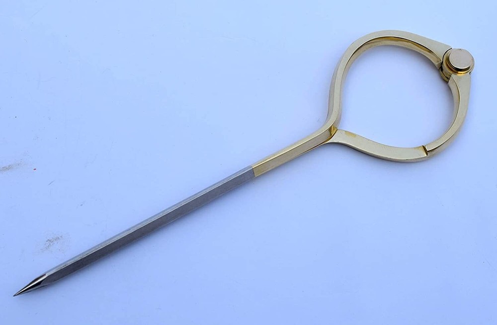 Solid Brass & Steel Point Divider 8" Office & School Supplies School Accessories