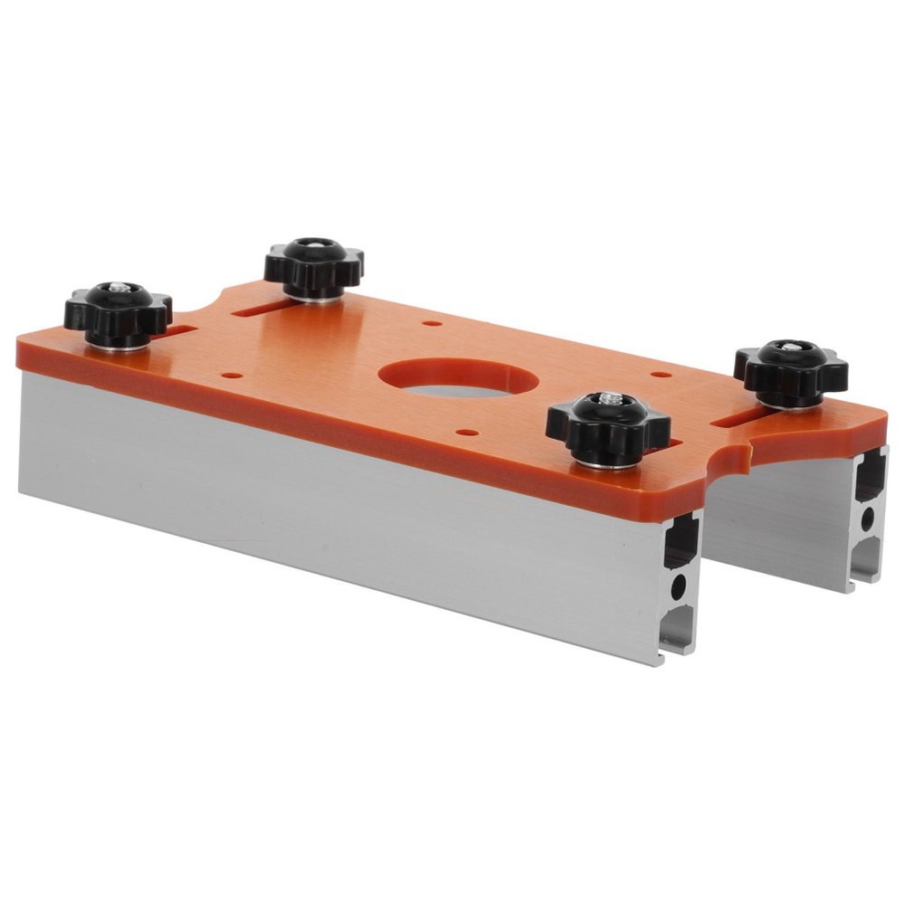 Woodworking Slotting Positioning Plate Router Table Insert Template Base
