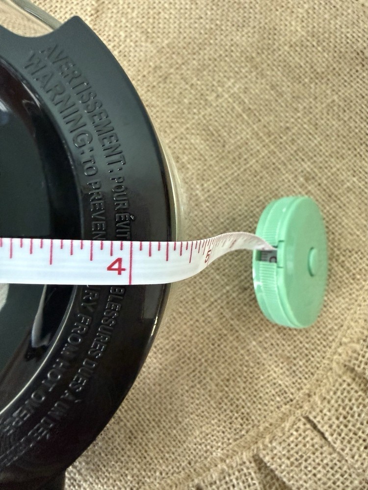 Mr. Coffee 5 Cups Mini Brew Black Coffee Pot Carafe Replacement-EUC
