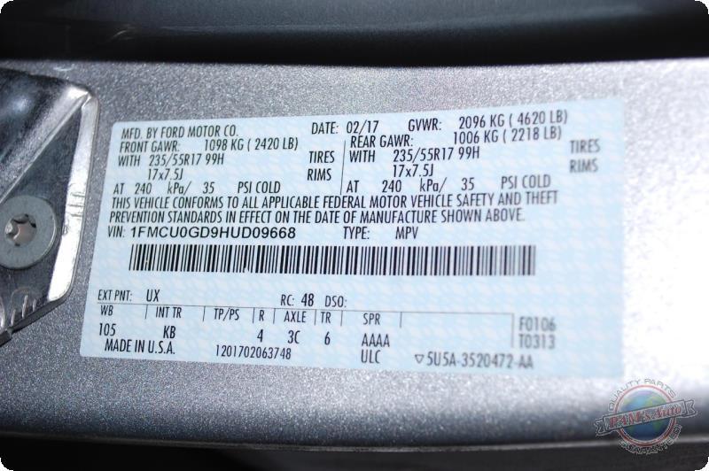 Used A/C Selector Switch fits: 2017 Ford Escape Front automatic temperature cont