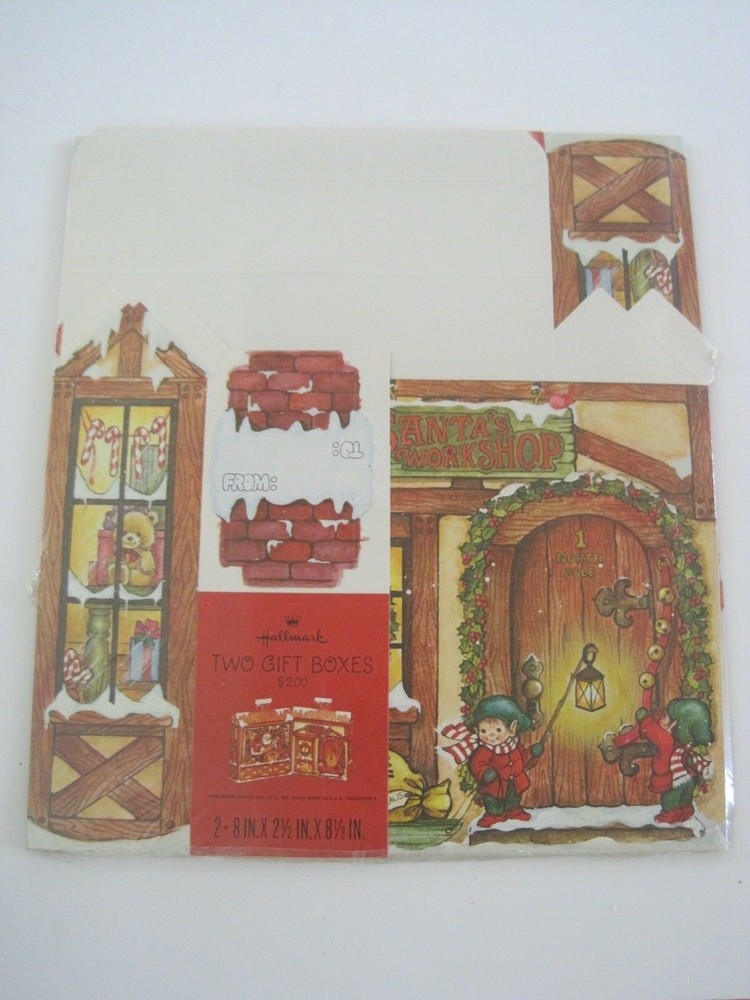 Hallmark Gift Boxes Retro Factory Sealed