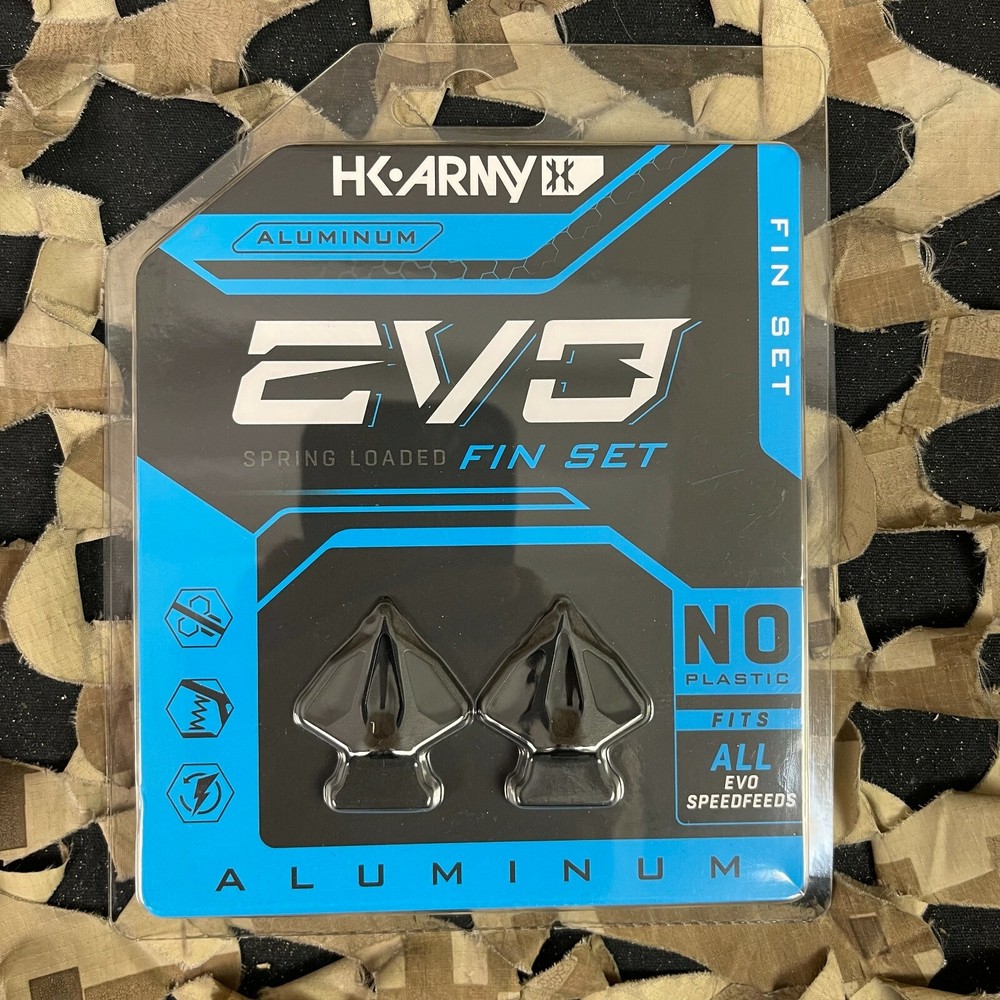 HK Army EVO Replacement Fin Set Black 2-Pack