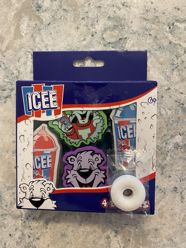 Icee 4 Pack Of Erasers