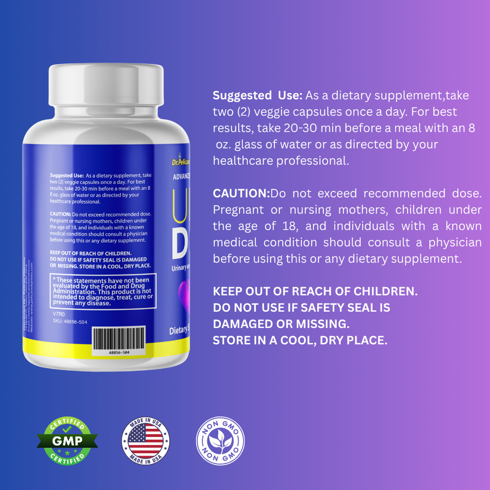 URO DOC- Prostate & Urinary Support- 60 Capsules