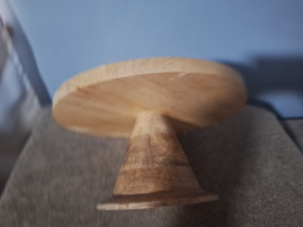Wooden Rustic Display Pedestal 10x5"