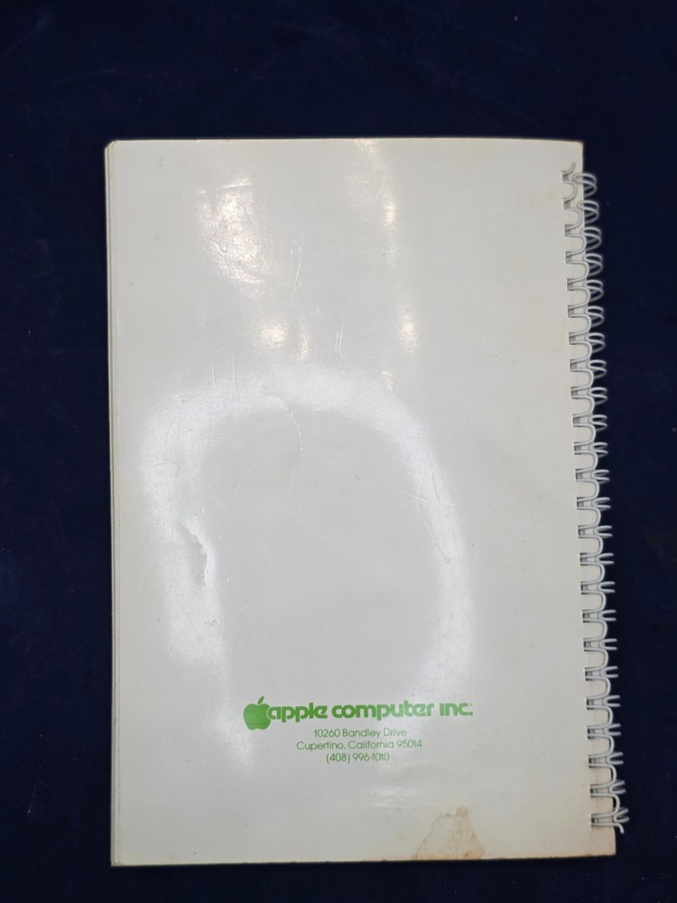 Lot of 6 Apple II Manual DOS Applesoft Practical Basic Programming
