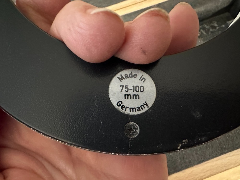 Parker Form-Rite Digital Micrometer 75-100mm w/Std, Case, Battery