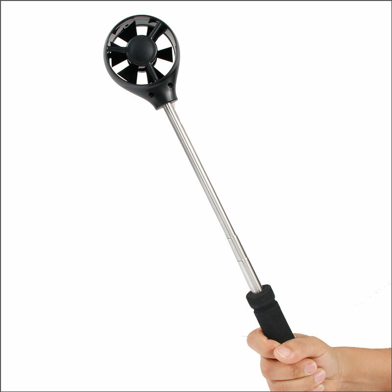 Handheld Portable Digital Anemometer Wind Speed Meter Thermometer Sailing LCD