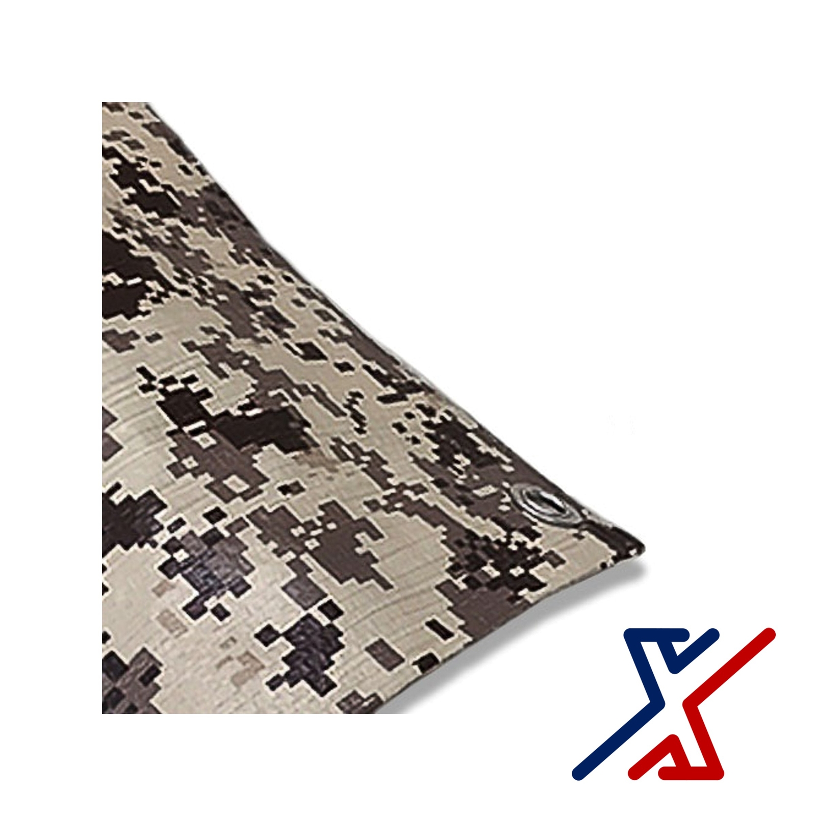 X1Tools 8 Mil Heavy Duty Tarp Canopy, Digital Desert Camo