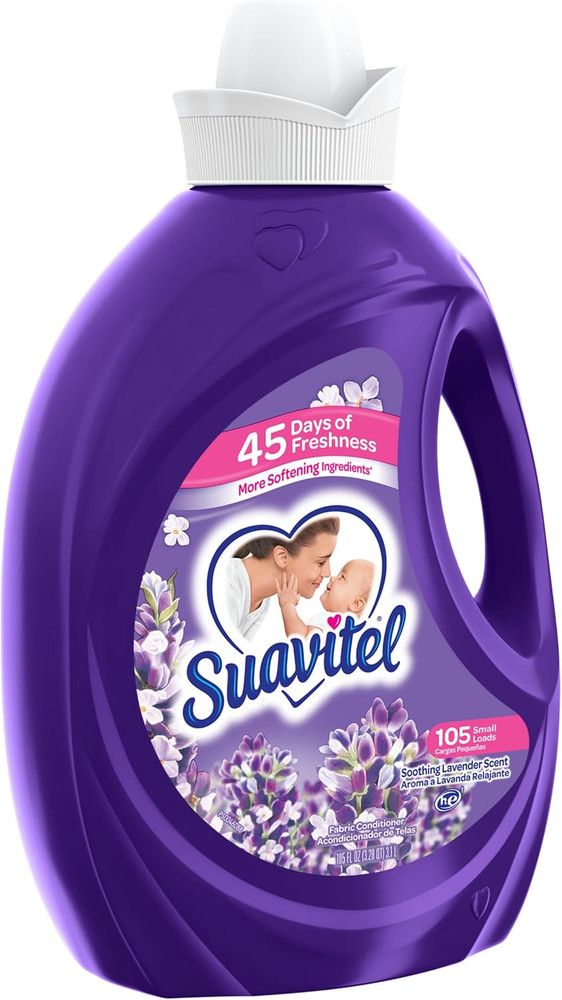 Fabric Softener, Soothing Lavender - 105oz