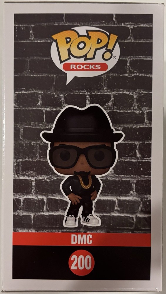 DMC Darryl McDaniels Autographed/Signed Run-DMC Funko Pop PSA!