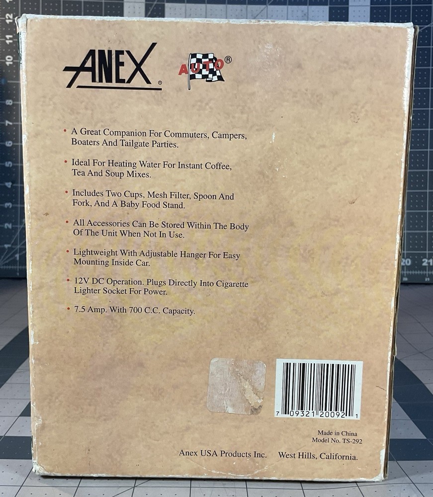 Annex Auto Beverage Heater.