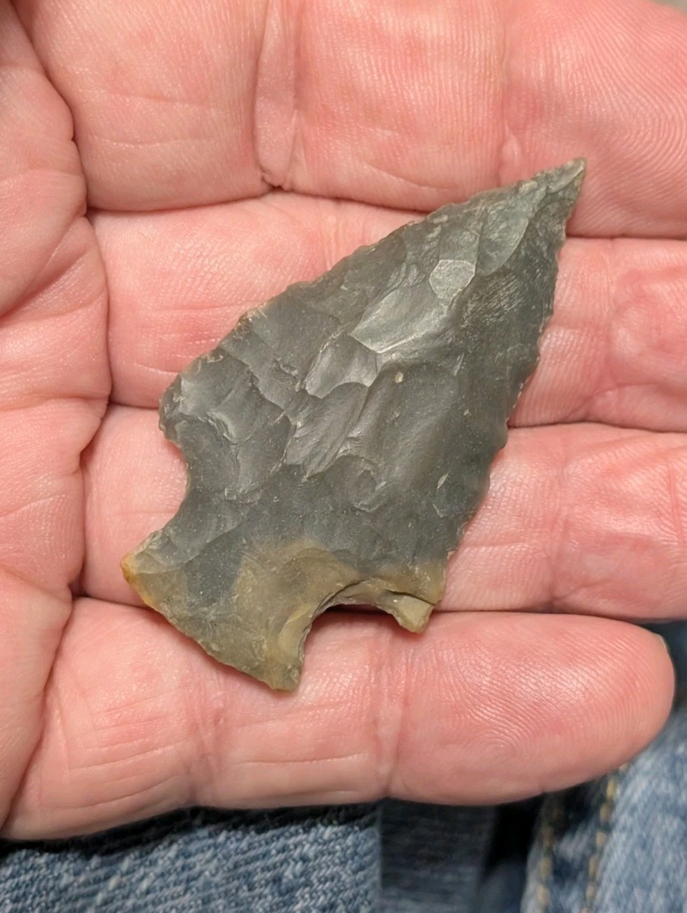 Awesome McIntire, 2 3/16", North Central Alabama, Bangor, Authentic Arrowhead