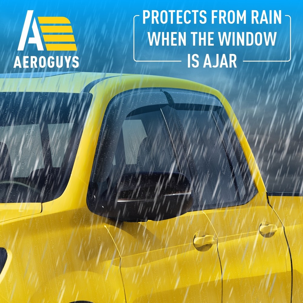 Side Window Deflectors Rain Guards for 2017-2025 Honda Ridgeline