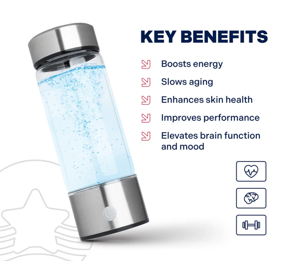 HydroWata™ Hydrogen Water Bottle