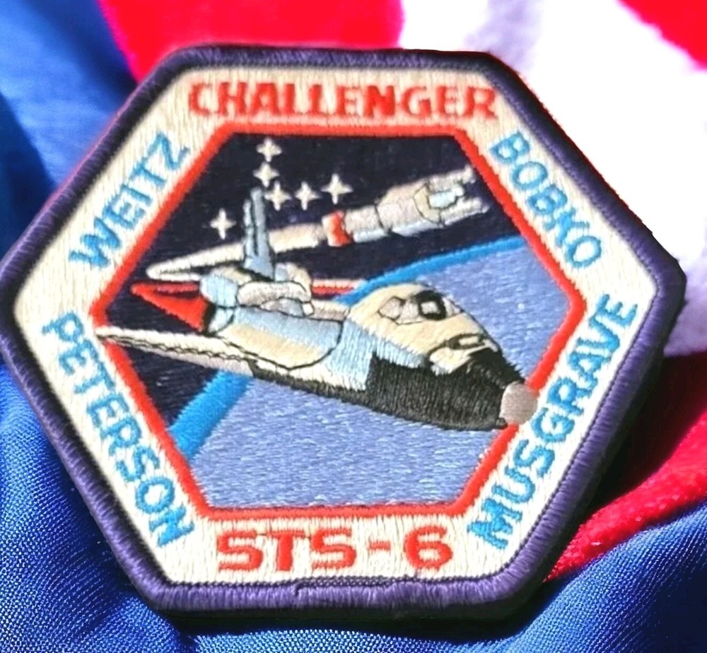 NASA STS-6 Challenger Space Shuttle Program new Patch
