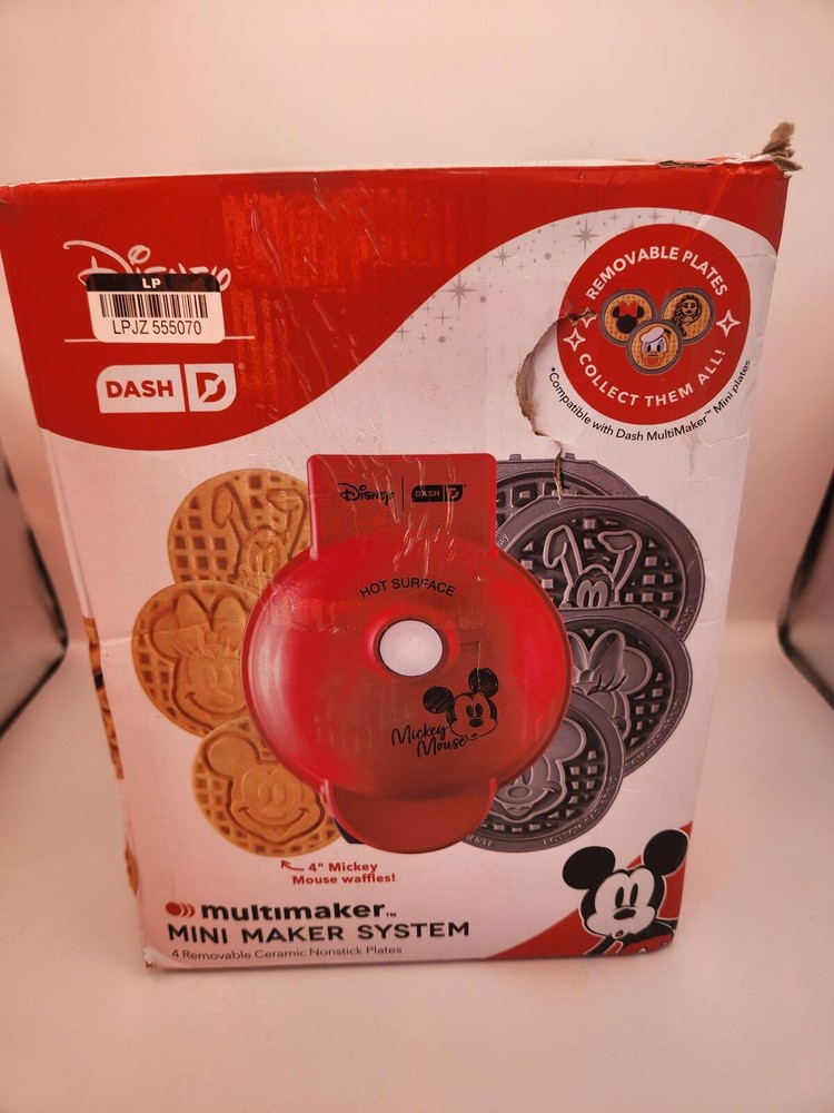 Disney Dash Mickey and Friends Multimaker Mini Maker System Open Box