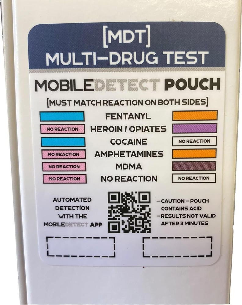 Compact Drug Kit with Automated App Detection - Easy & Discreet Solution
