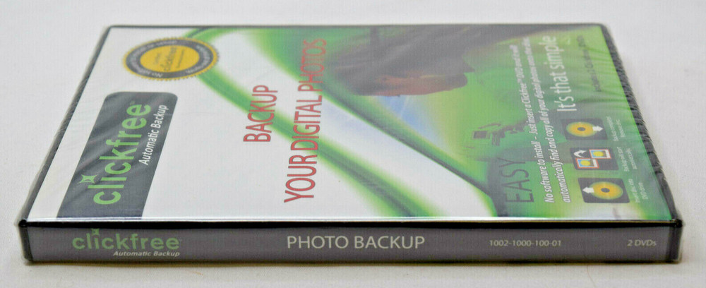 ClickFree Automatic Digital Photo Back-Up For Windows XP, Windows VISTA, & 2000