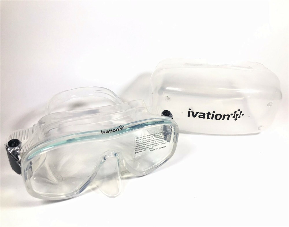 Ivation Frameless Diving Mask - Clear