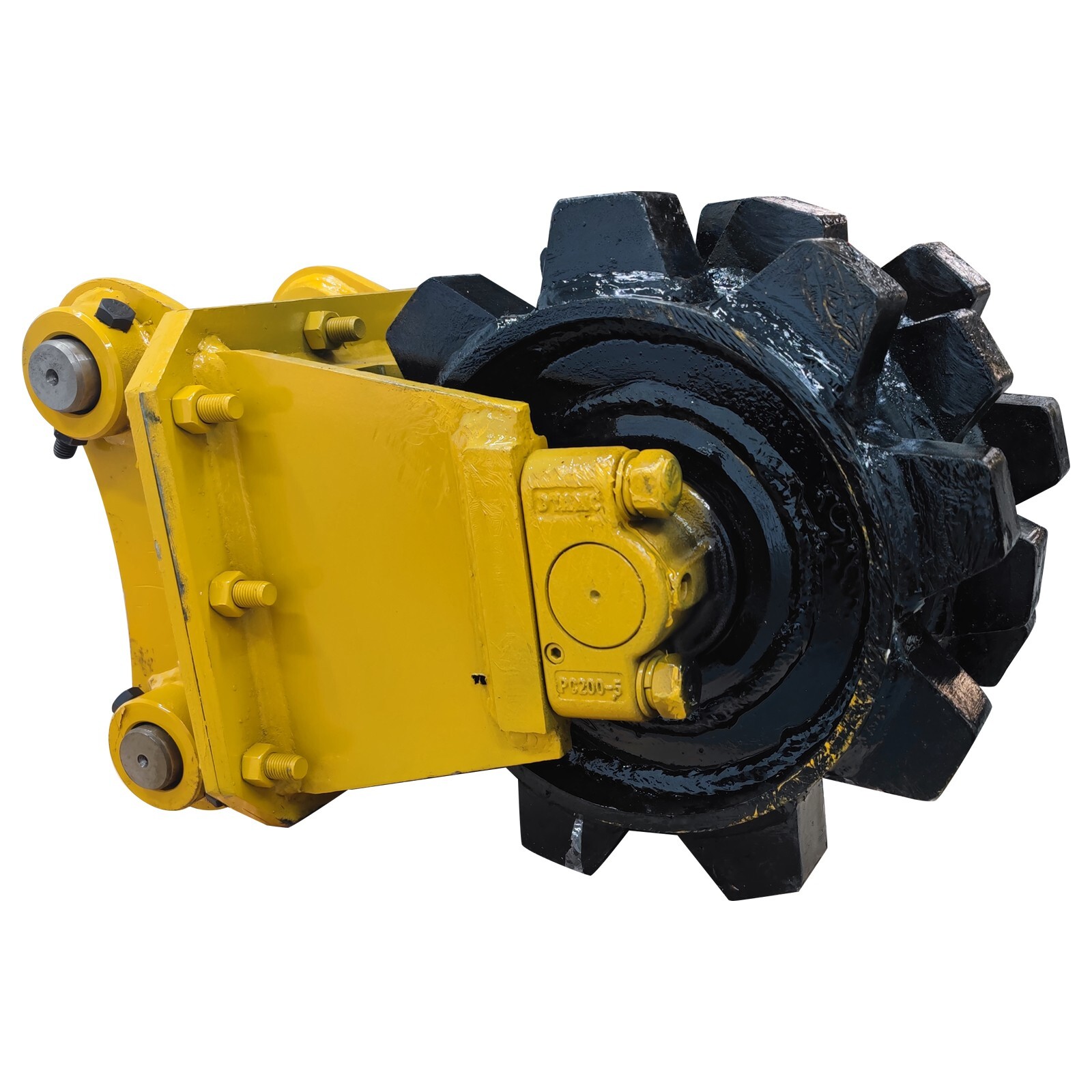 Manganese Steel Material Compaction Wheel 305 Small Excavator Attachment