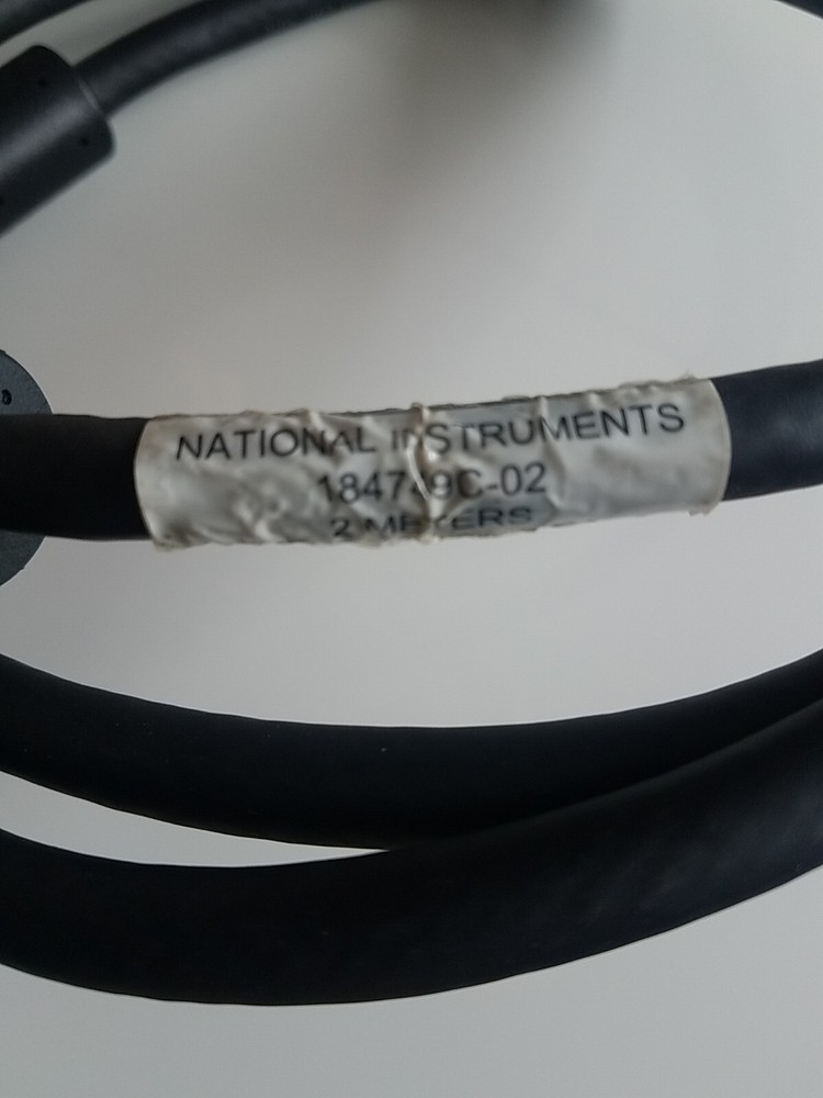 National Instruments Shielded DAQ Cable 184749C-02 - 2 Meters Long