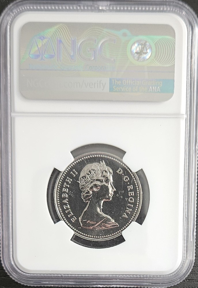 TOP POP 1980 Canada 50 Cent Uncirculated Set Issue NGC MS69