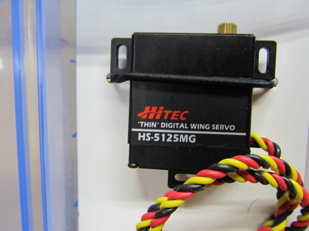 One Hitec Programmable Digital Wing Servo - #HS-5125MG