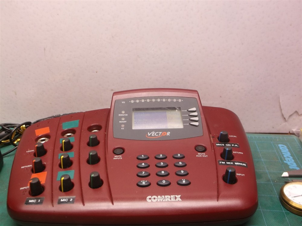 Comrex Vector Portable POTS Codec With Power Supply And Power Cable