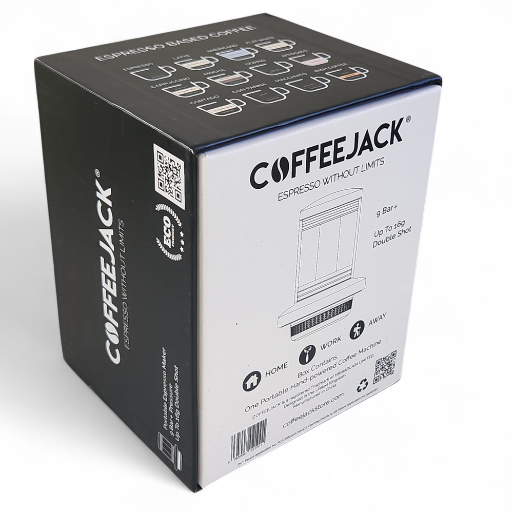 CoffeeJack Coffee Jack Portable Espresso Machine Maker- New ~ Open Box