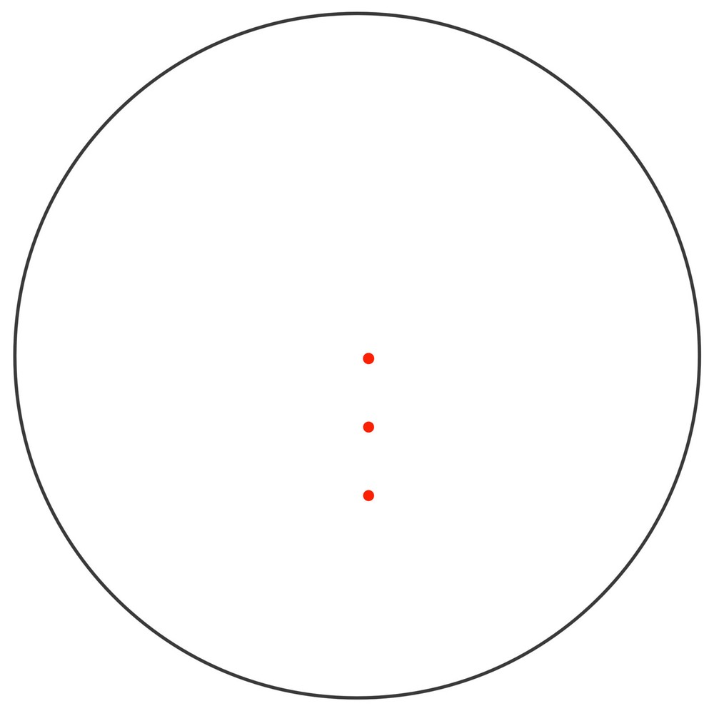 Hammers Polymer Compact Crossbow Red 3 Dot Scope Sight RDA20CB