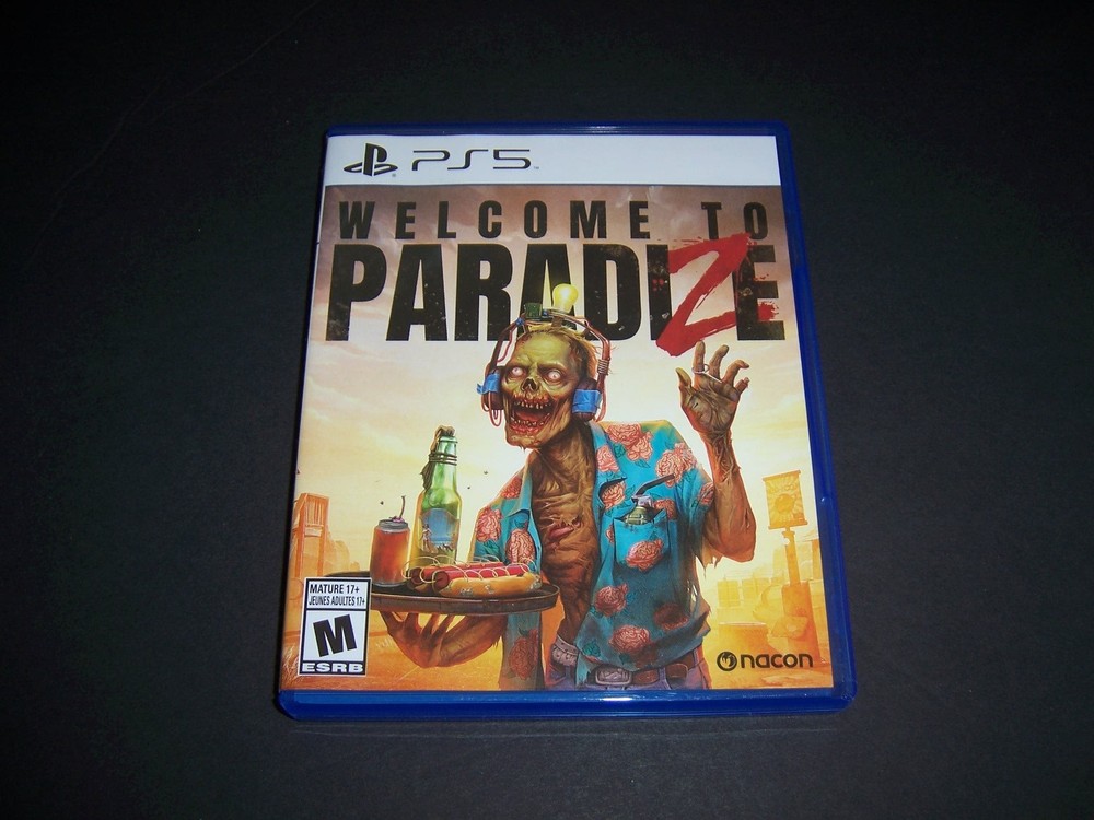 Authentic Case Artwork ONLY - Welcome to Paradize PlayStation 5 PS5 Box