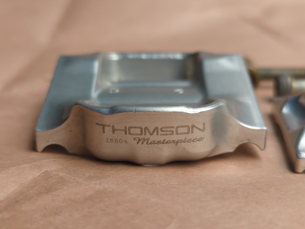 Thomson Masterpiece Seatpost Clamp Set Silver