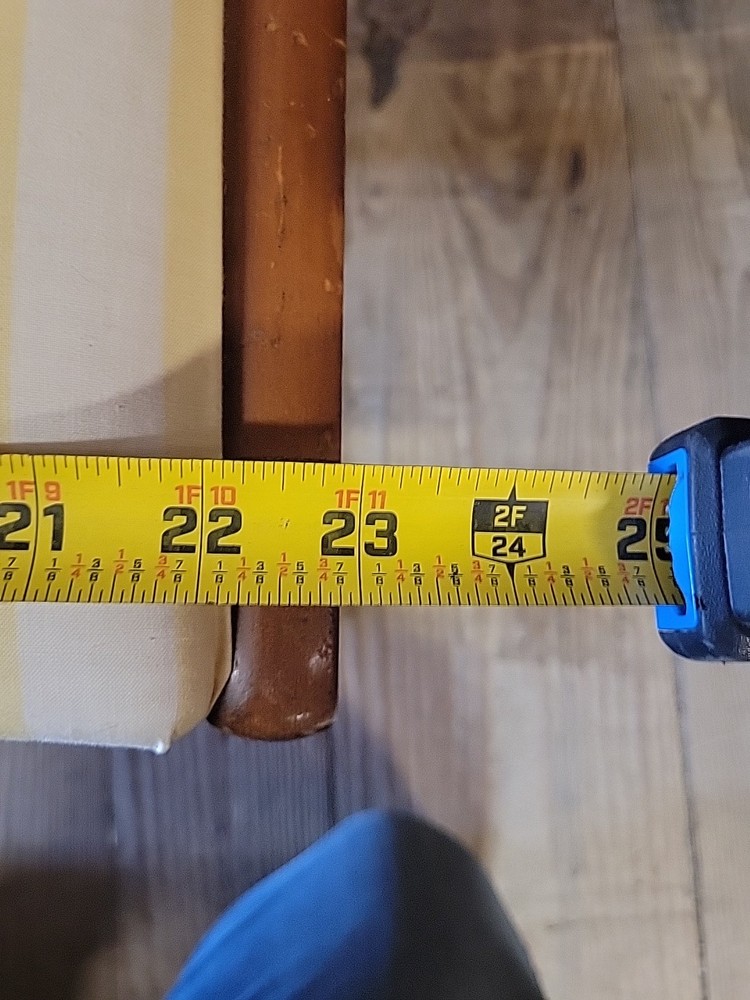 Vintage Vanity Bench Stool