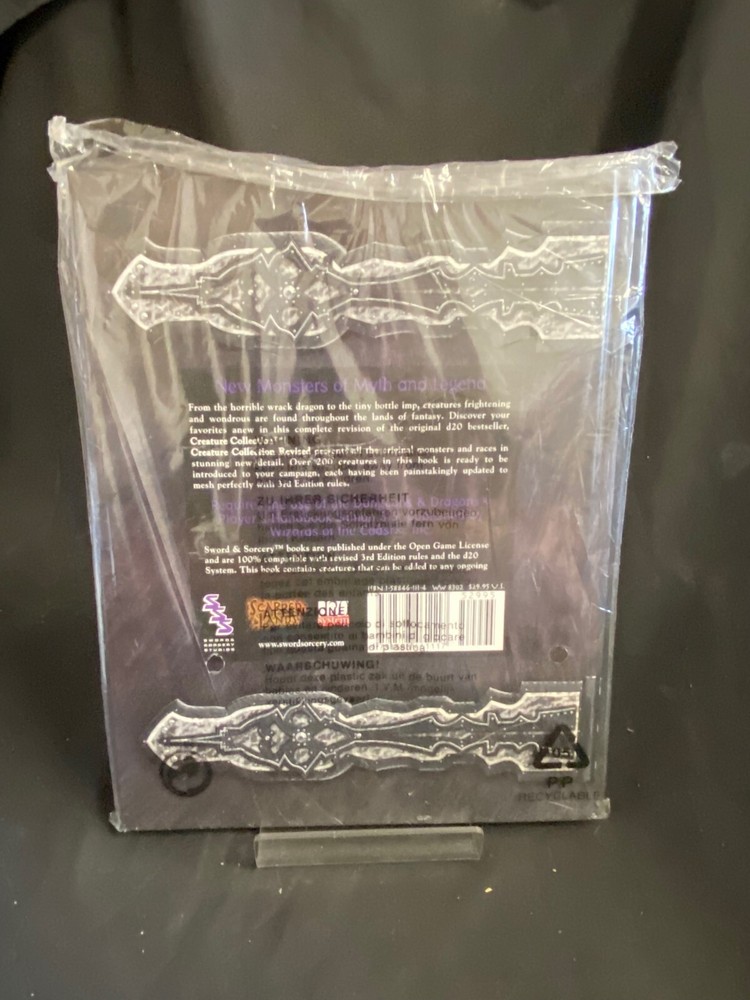 D&D 3.5 / d20 : Creature Collection I (Revised) Sword & Sorcery Studios, 2003 EX