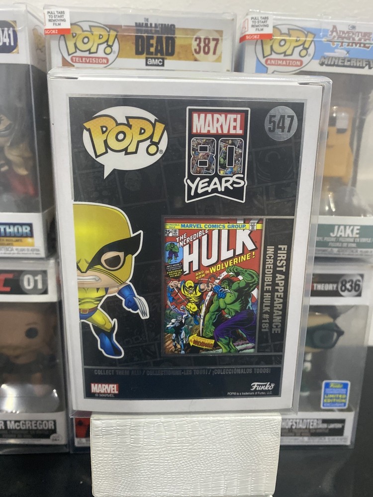 Funko Pop! Marvel 80 Years Wolverine #547