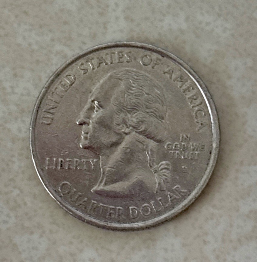 2002 D Indiana State Quarter