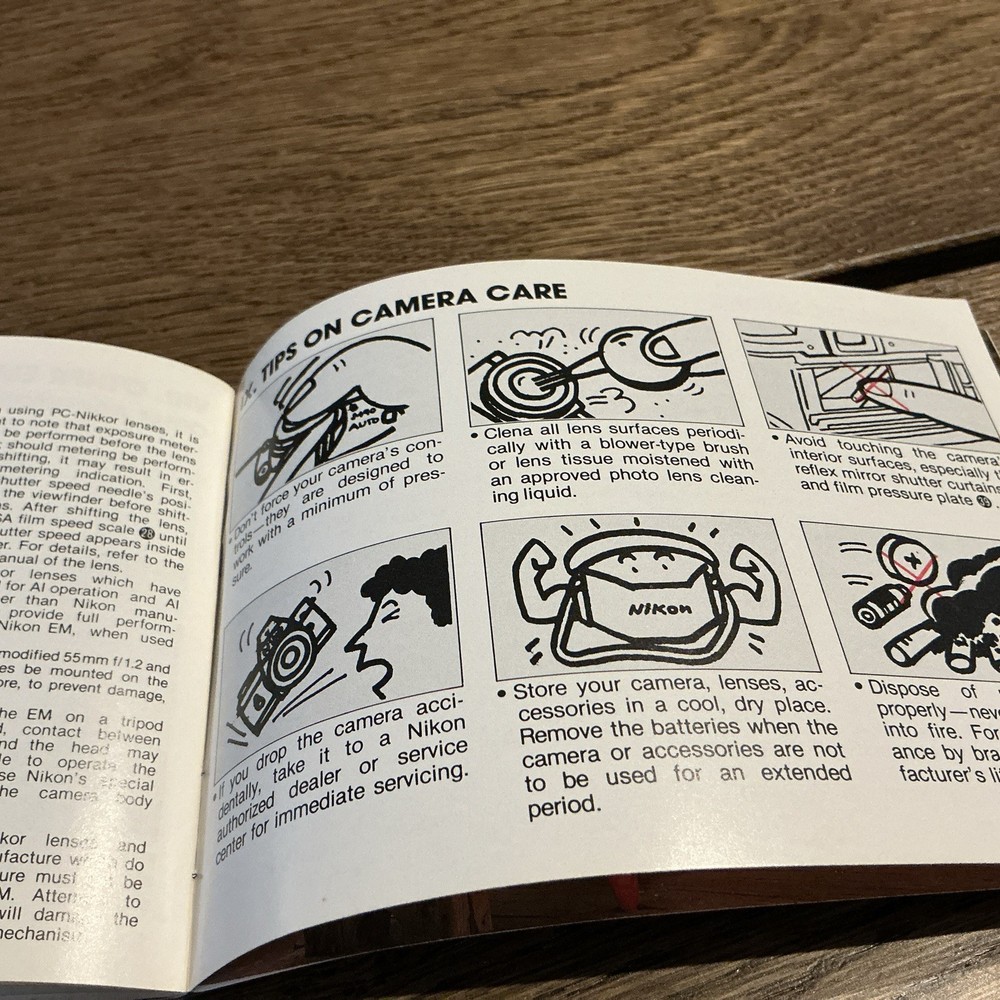 Nikon EM Owner's Manual