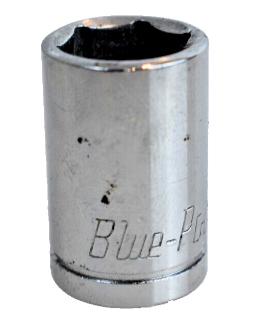 Blue Point Tools BLPS14716 7/16" SAE Shallow Socket 1/4" Drive 6 Point Chrome