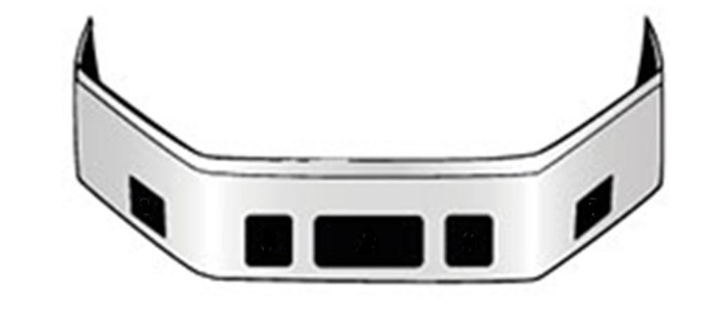 For PETERBILT 387 2002-2011 BUMPER ,  FL